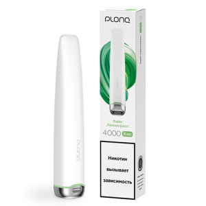 PLONQ PLUS PRO 4000 - Лайм Лемонграсс