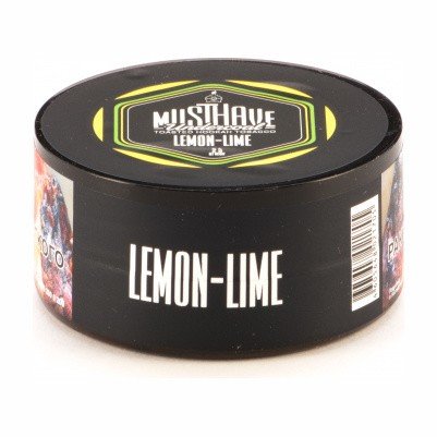 Табак для кальяна Must Have (Маст Хэв) - Lemon-Lime (Лимон, Лайм) 25гр.