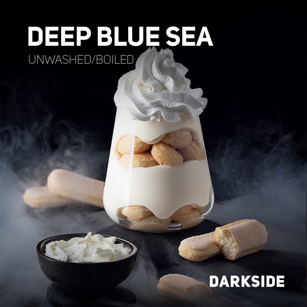 Табак для кальяна DarkSide Core (Дарксайд Кор) - Deep Blue Sea (Печенье, Крем, Бисквит) 30гр.