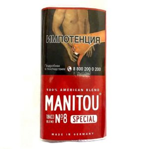 Сигаретный табак MANITOU American Blend Special Red (Маниту Американ Бленд Спешл Ред) №8 30гр