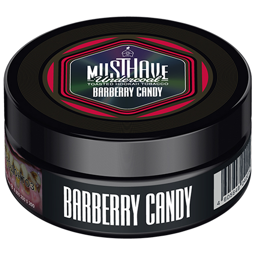 Табак для кальяна Must Have (Маст Хэв) - Barberry Candy (Барбарисовые леденцы) 25гр.