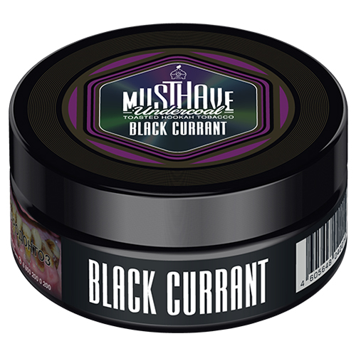 Табак для кальяна Must Have (Маст Хэв) - Black Currant (Черная смородина) 25гр.