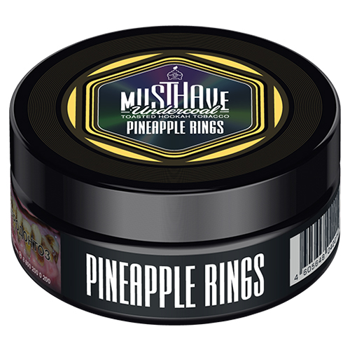 Табак для кальяна Must Have (Маст Хэв) - Pineapple Rings (Ананасовые кольца) 25гр.