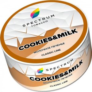 Табак для кальяна Spectrum (Спектрум) - Cookies&Milk (Молочное печенье) 25гр.