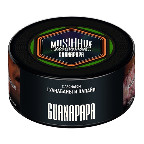 Табак для кальяна Must Have (Маст Хэв) - Guanapapa (Гуанабана, Папайя) 25гр.