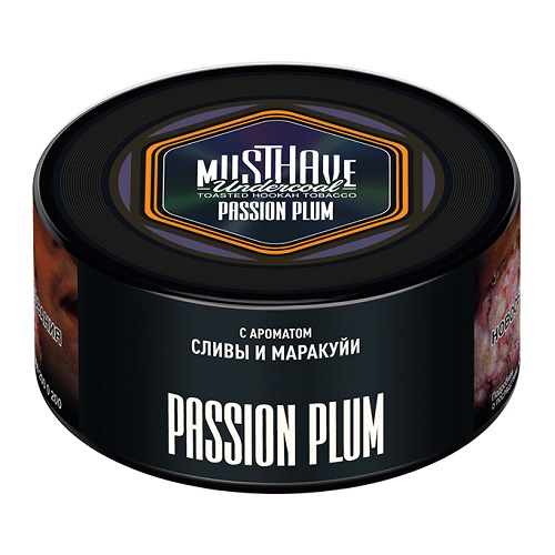 Табак для кальяна Must Have (Маст Хэв) - Passion Plum (Слива, Маракуйя) 25гр.