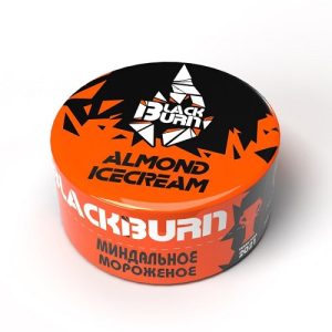 Табак для кальяна BlackBurn (Блэк Берн) - Almond Icecream (Мороженое, Миндаль) 25гр.