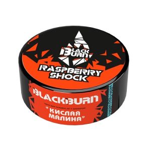 Табак для кальяна BlackBurn (Блэк Берн) - Raspberry Shock (Кислая малина) 25гр.
