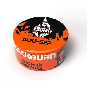 Табак для кальяна BlackBurn (Блэк Берн) - SouSep (Яблоко, Тархун) 25гр.