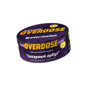 Табак для кальяна Overdose (Овердос) - Watermelon (Сахарный арбуз) 25гр.