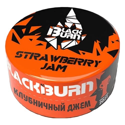 Табак для кальяна BlackBurn (Блэк Берн) - Strawberry Jam (Клубничный джем) 25гр.