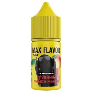 Ароматизатор VLIQ Max Flavor Sour - Клубника Лимон Манго (Mango Strawberry Citrus Wave) 12мл