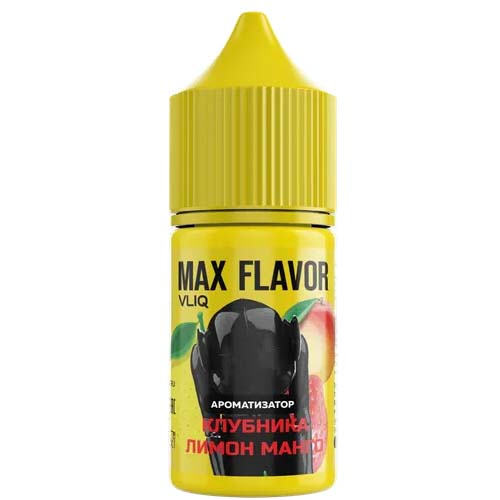 Ароматизатор VLIQ Max Flavor Sour - Клубника Лимон Манго (Mango Strawberry Citrus Wave) 12мл