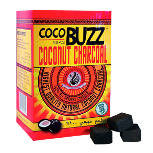 Уголь для кальяна Cocobuz 25мм (72шт, 1 кг)