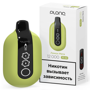 PLONQ ULTRA 12000 - Лимон Мята