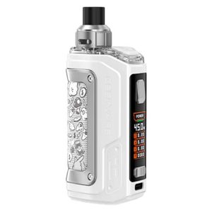 Geek Vape Hero 2(H45) 1400mAh Pod Kit - Rubber White