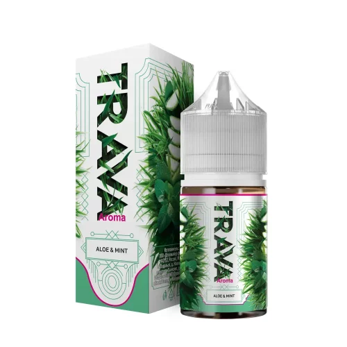 Ароматизатор TRAVA - ALOE & MINT (алоэ / мята) 13мл