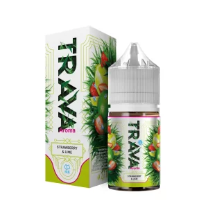 Ароматизатор TRAVA - STRAWBERRY & LIME (клубника / лайм) 13мл