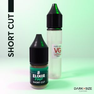 Ароматизатор DARK X SIZE Le Elixir - Flask (Энергетик, яблоко, киви) (SHORT+)