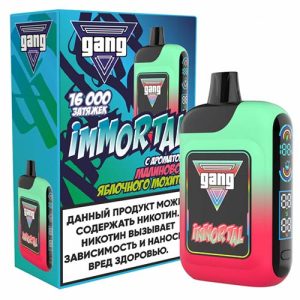 GANG IMMORTAL 16000 - Малиново-Яблочный Мохито