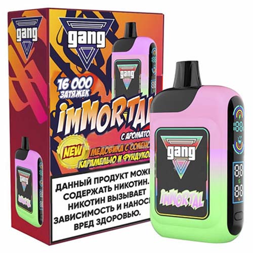 GANG IMMORTAL 16000 - Медовик с Соленой Карамелью и Фундуком