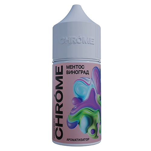 Ароматизатор CHROME PINK - Ментос Виноград 15мл
