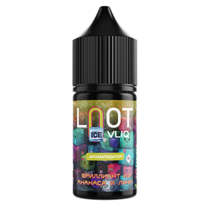 Ароматизатор VLIQ Loot ICE - Бриллиант из Ананаса и Личи 12мл