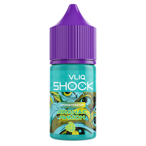 Ароматизатор VLIQ Shock - Ананас Лимон (Pineapple Lemon Riot) 12мл