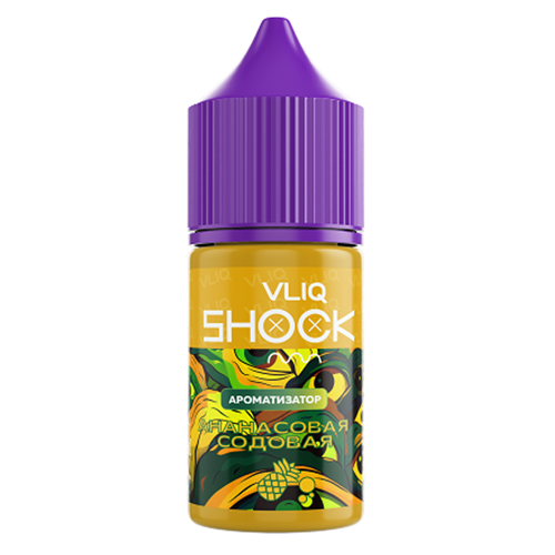 Ароматизатор VLIQ Shock - Ананасовая Газировка (Pineapple Fizz Riot) 12мл