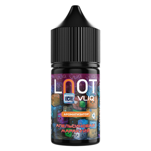 Ароматизатор VLIQ Loot ICE - Апельсиновая Маракуйя 12мл