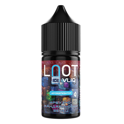 Ароматизатор VLIQ Loot ICE - Арбузно-Мандариновый Венец 12мл