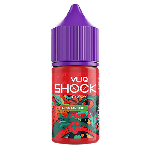 Ароматизатор VLIQ Shock - Клюква (Cranberry Electric Shock) 12мл