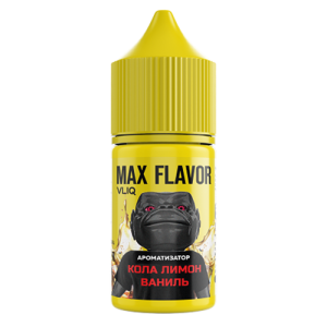 Ароматизатор VLIQ Max Flavor Sour - Кола Лимон Ваниль (Cola Lemon Vanilla Kick) 12мл