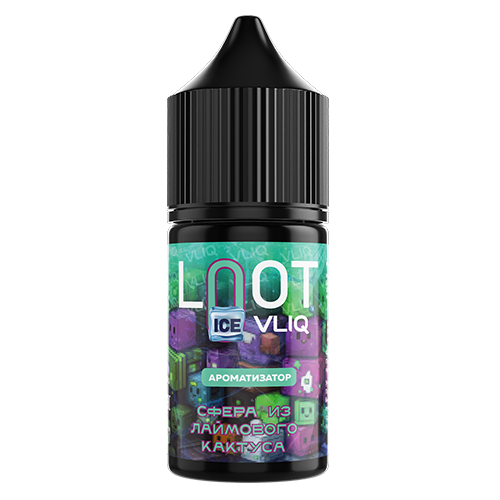 Ароматизатор VLIQ Loot ICE - Сфера из Лайма Кактуса 12мл