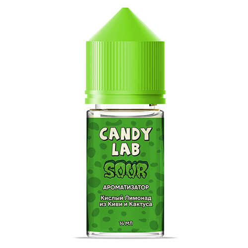 Ароматизатор CandyLab SOUR - Кислый лимонад из киви и кактуса (Green Sour Soda) 14мл