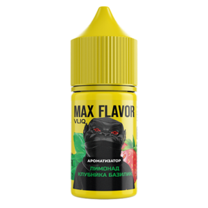 Ароматизатор VLIQ Max Flavor Ice - Лимонад Клубника Базилик (Strawberry Basil Lemonade Ice) 12мл