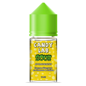 Ароматизатор CandyLab SOUR - Кислая шипучка из лимона и лайма (Sour Fizzy) 14мл