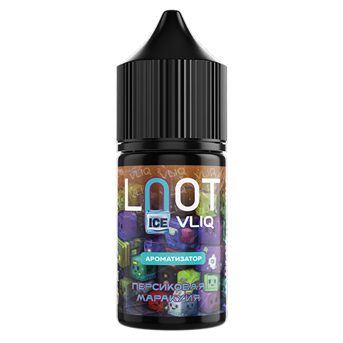 Ароматизатор VLIQ Loot ICE - Персиковая Маракуйя 12мл