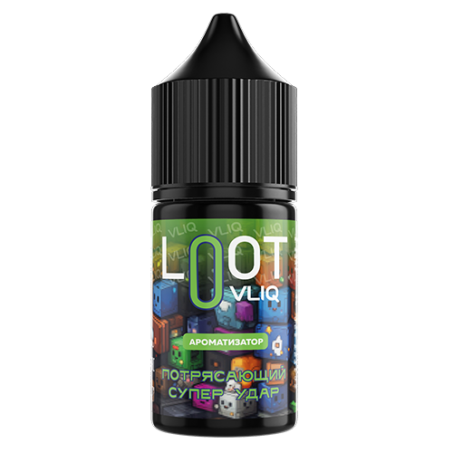 Ароматизатор VLIQ Loot - Потрясающий Супер Удар (фруктовый пунш) 12мл