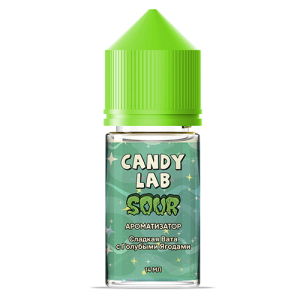 Ароматизатор CandyLab SOUR - Сладкая вата с голубыми ягодами (Blue Cotton Razz) 14мл