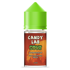 Ароматизатор CandyLab SOUR - Сок из красных яблок (Red Apple Redemption) 14мл