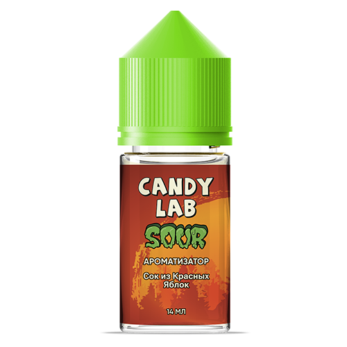 Ароматизатор CandyLab SOUR - Сок из красных яблок (Red Apple Redemption) 14мл