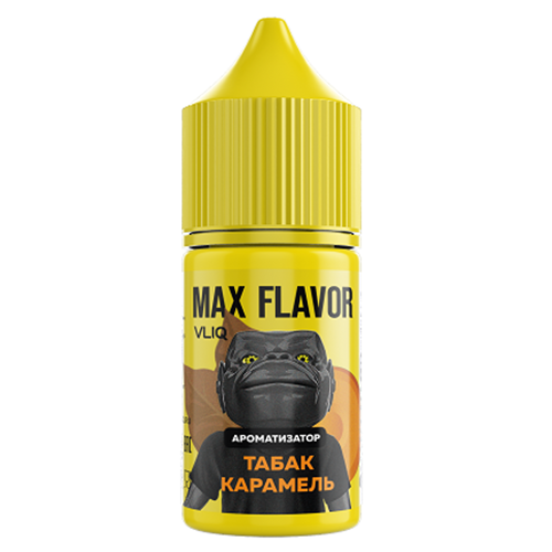 Ароматизатор VLIQ Max Flavor Tobacco - Табак Карамель (Caramel Smooth Tobacco) 12мл