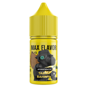 Ароматизатор VLIQ Max Flavor Tobacco - Табак Ваниль (Velvet Vanilla Tobacco) 12мл