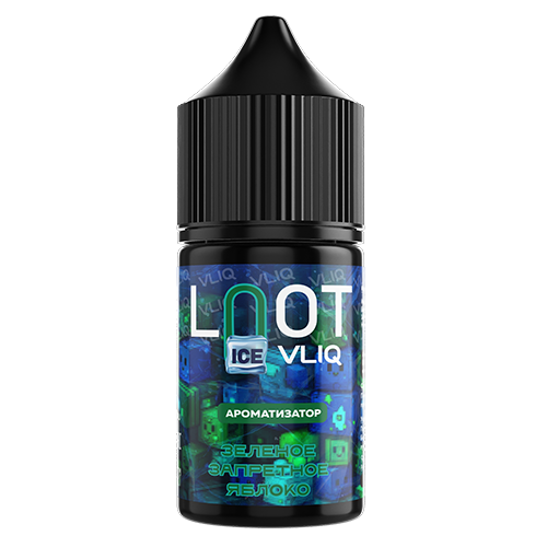 Ароматизатор VLIQ Loot ICE - Зеленое Pапретное Яблоко 12мл