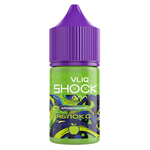 Ароматизатор VLIQ Shock - Яблоко (Sour Apple Strike) 12мл