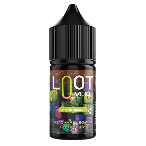 Ароматизатор VLIQ Loot - Яблочная Бомба с Корицей 12мл