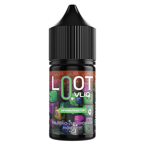 Ароматизатор VLIQ Loot - Яблочно Лаймовый Монстр 12мл