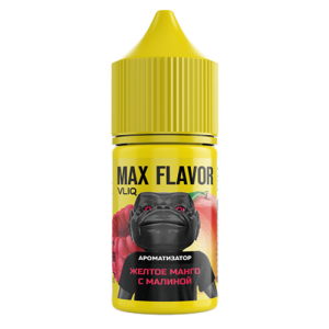 Ароматизатор VLIQ Max Flavor Ice - Желтое Манго Малина (Yellow Mango Raspberry Ice) 12мл