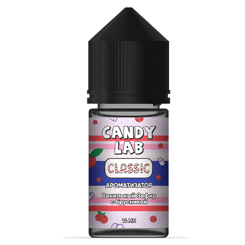Ароматизатор CandyLab Сlassic - Ванильный зефир с брусникой (Cranberry Marshmallow) 14мл